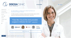 Desktop Screenshot of derosaclinic.com